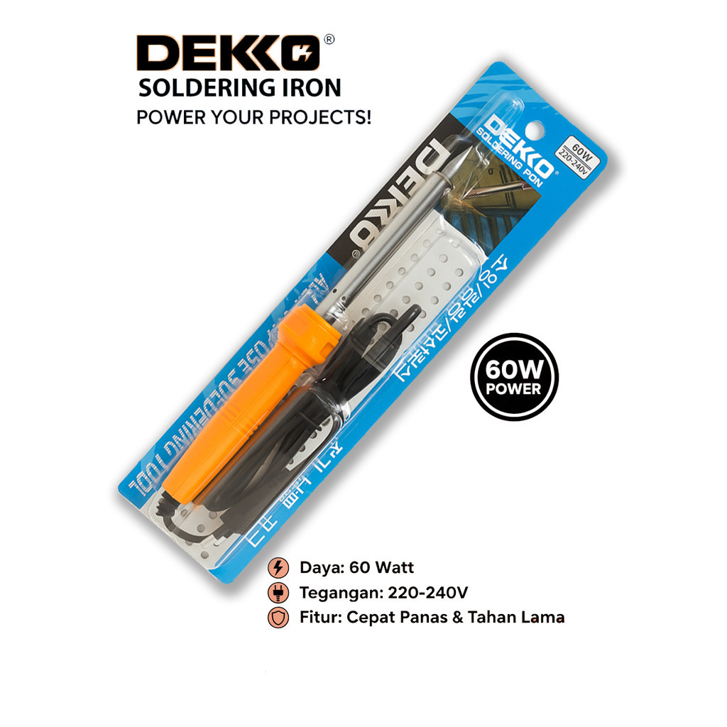GILISHOP Solder Soldering iron 60w 60Watt 60Wat Deko dekko korea DS60N DS 60N