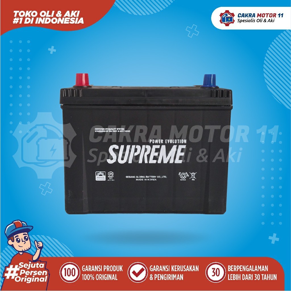 Aki Isuzu Elf Nkr 66 Supreme Battery Ns70