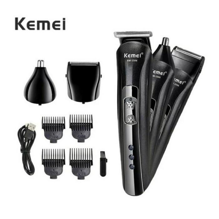 PROMO  Clipper Kemei KM-1506 Alat Mesin Cukur Rambut Kumis Jenggot Kemei 1506
