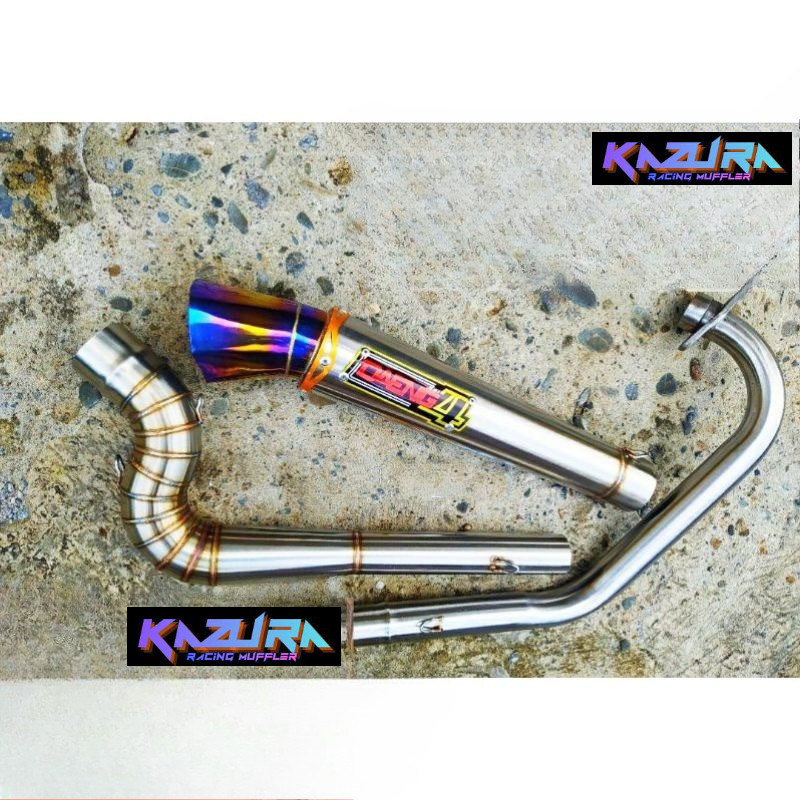 KNALPOT RACING DAENG4 CORONG DIAMOND MX KING SATRIA FU/FI MX OLD/NEW VIXION SONIC