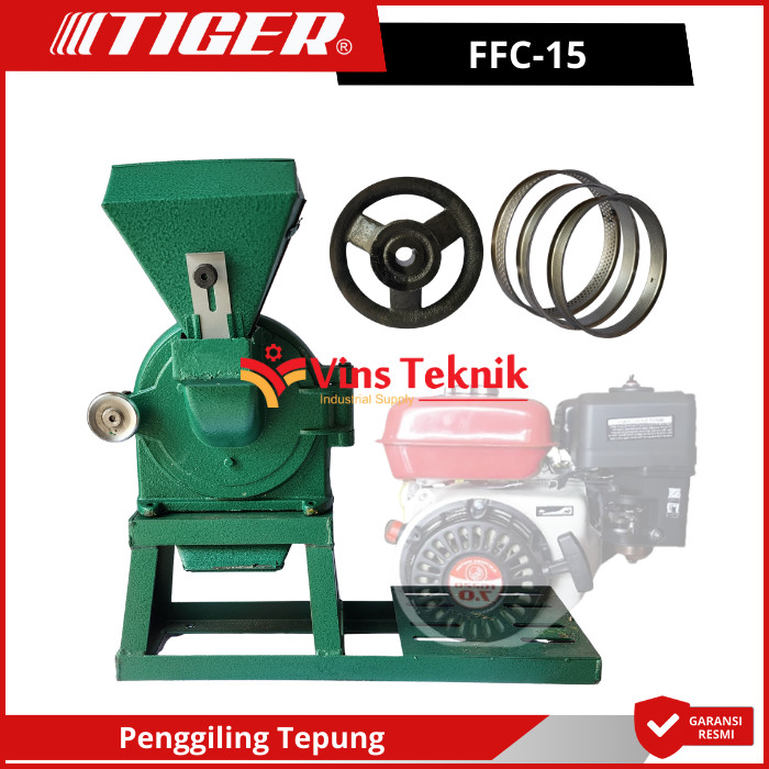Mesin giling tepung Disk Mill Disk Mill FFC15H TIGER FFC 15