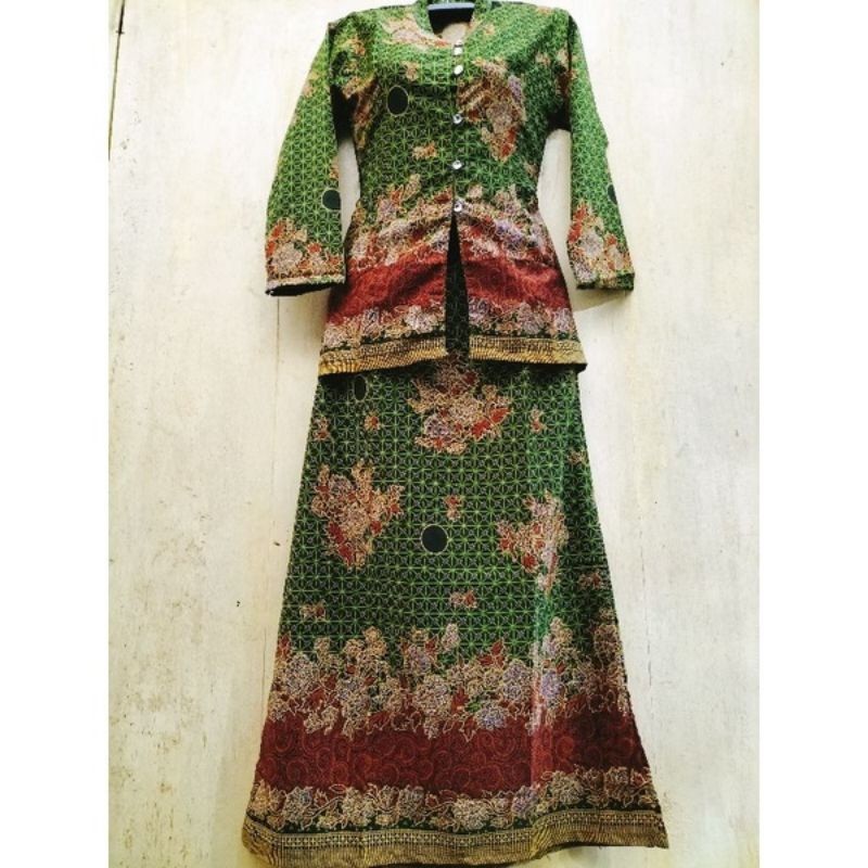 setelan seragam muslimat nu(bonus hijab) gamis ukuran BB.60--75kg.bayar COD