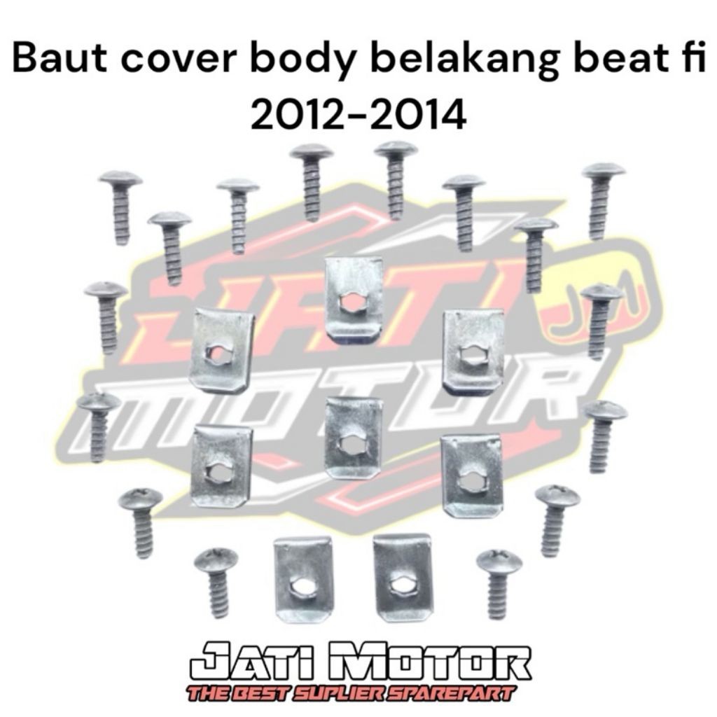 Baut body belakang beat fi 2012-2014