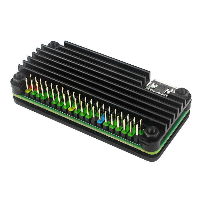 Raspberry Pi Zero 2 W Aluminum Case for Raspberry Pi Zero 2W C Metal Shell Passive Cooling Heat Sink