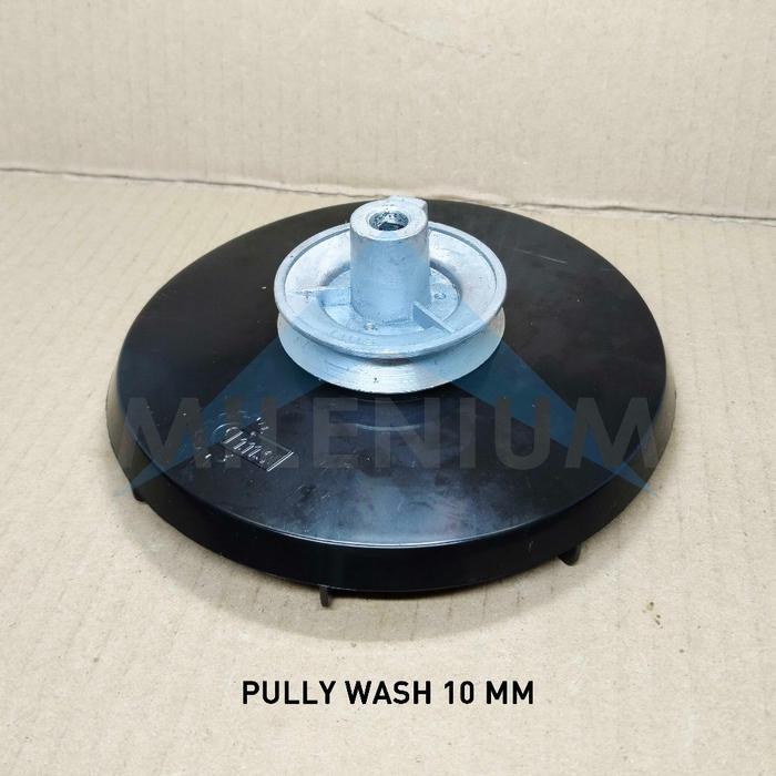Pully / Puli Wash Dinamo Pencuci 10mm 12mm / Puli Cakram Kipas Dinamo / Impeller Vanbelt - 10 MM -NP