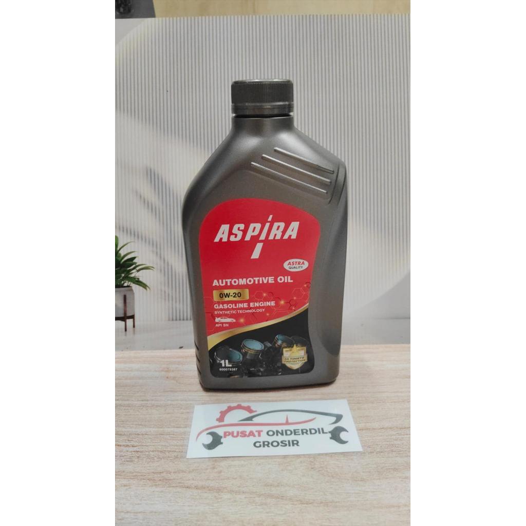 Oli Mesin Mobil Gasoline Astra Aspira Bensin 0W-20 SN 1 Liter