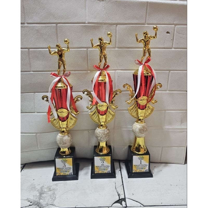 trophy Piala ck33 marmer bola voli volleyball 1 set