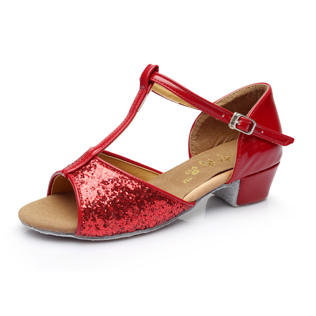 Dance Shoes Latin Dance Latin Red Dance Shoes National Standard Shoes