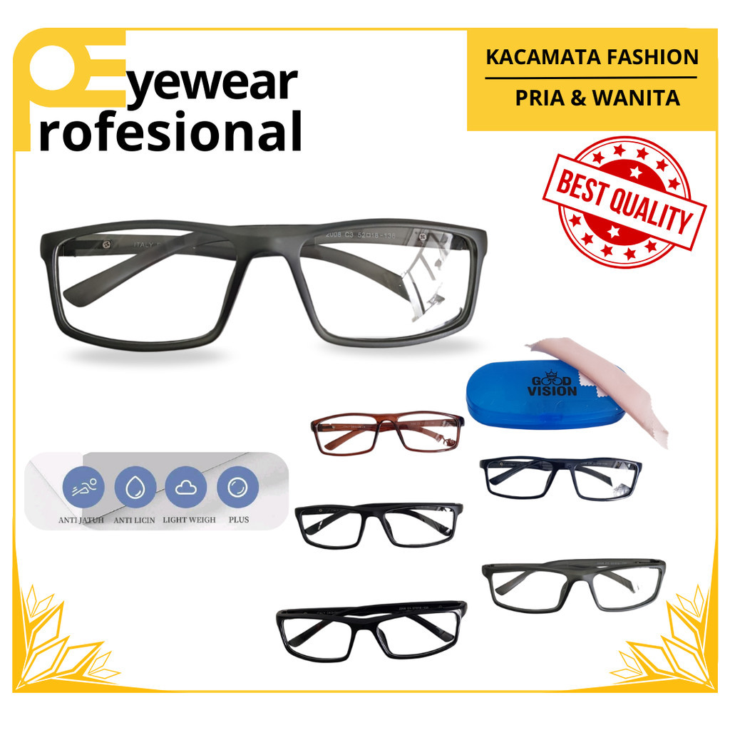 KACA MATA  FASHION BENING 2008 ANTI DEBU PRIA DAN WANITA