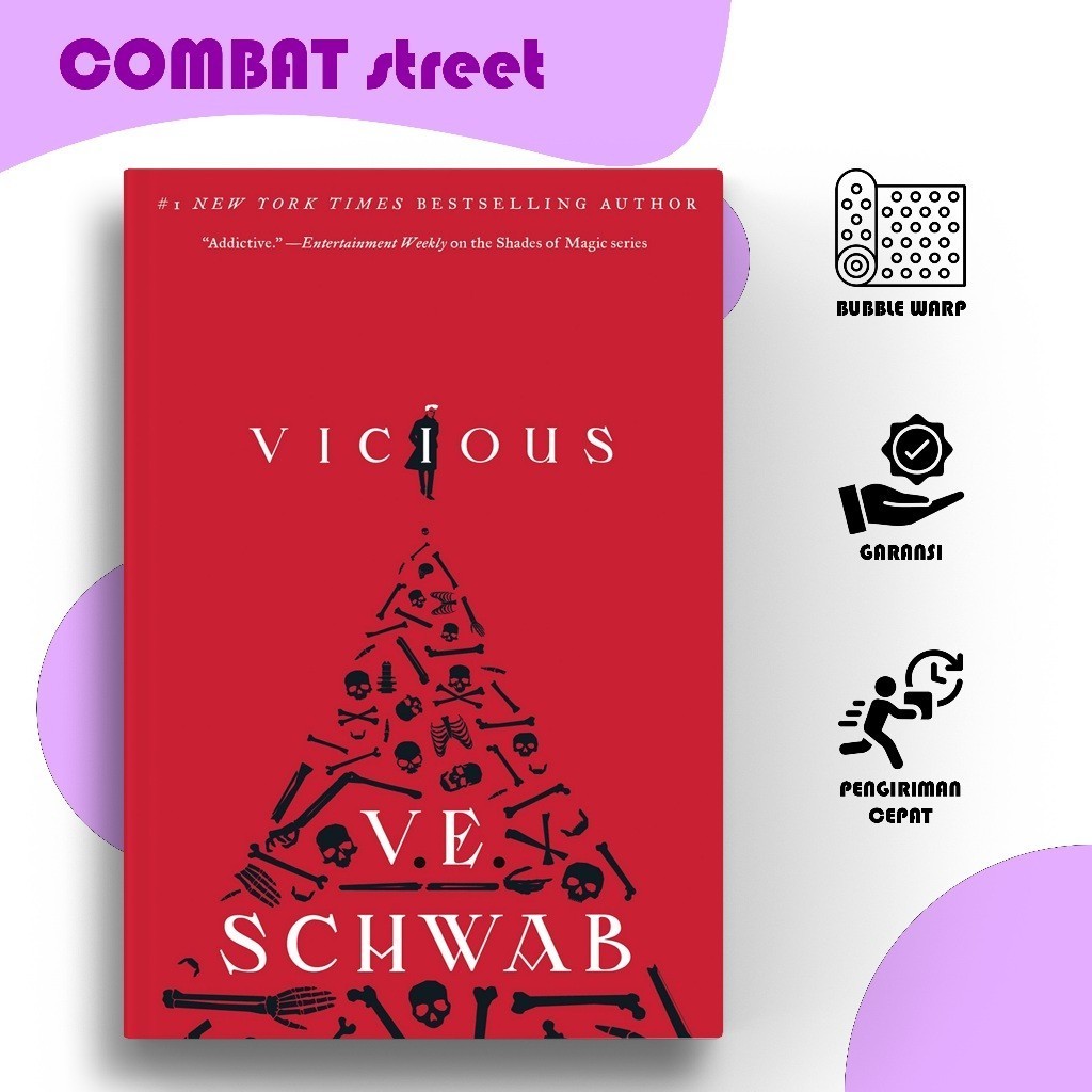 Vicious by V. E. Schwab (English)