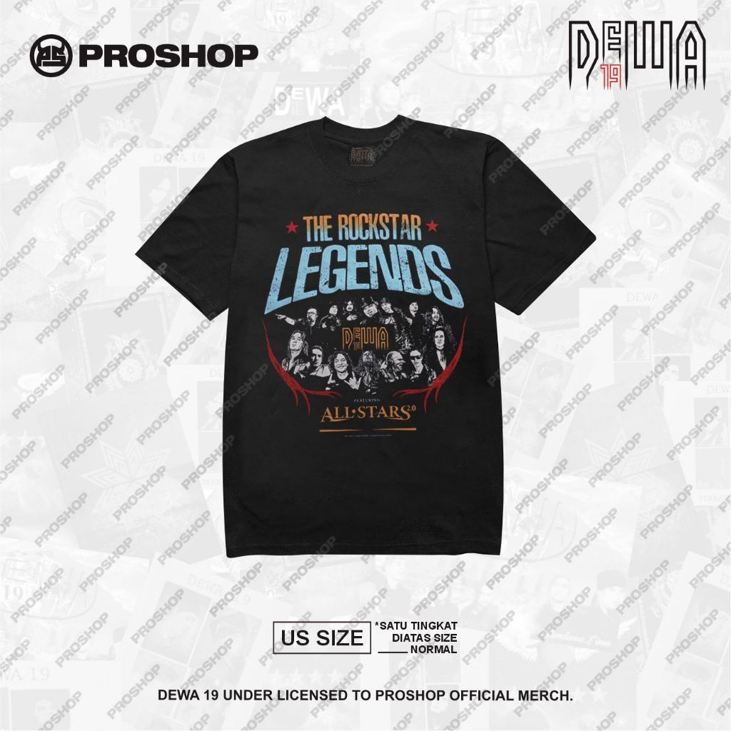 <HOT> Proshop | Rockstar Legend Dewa 19 GBK | Hitam