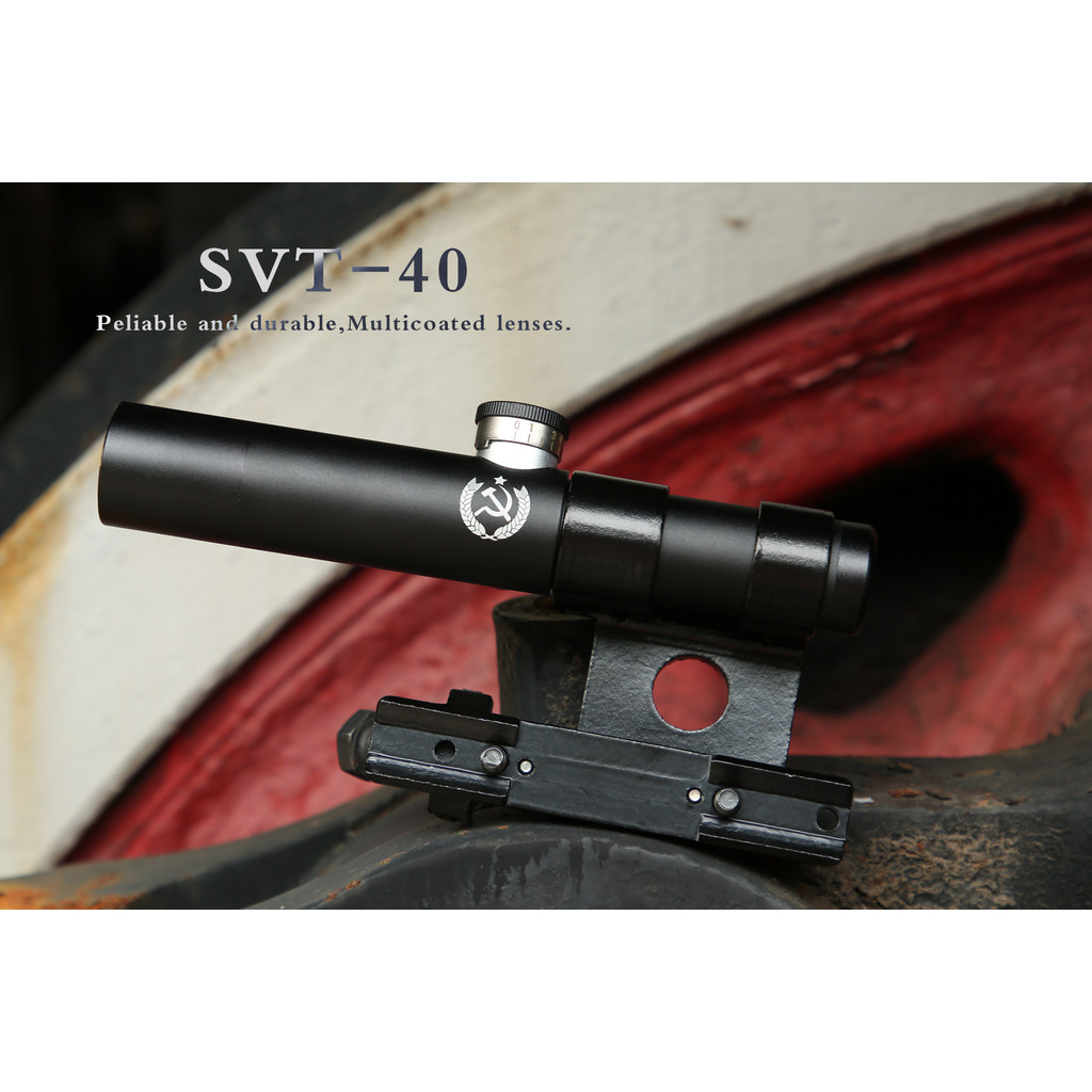 SVT-40 3.5x Scope Multlcoated Lenses Shockproof Multi-coated For Hunting Mosin Nagant Rifle Scope Ri