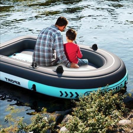 1Set Perahu Karet Rescue Perahu Karet Angin Perahu Karet Mancing Perahu Rafting