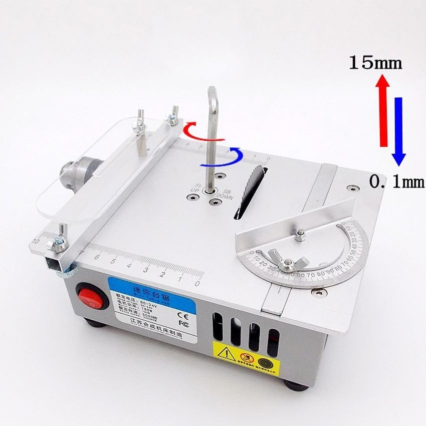 Table Saw Mini Portable / Meja Mesin Potong Besi Pipa Mini Serbaguna