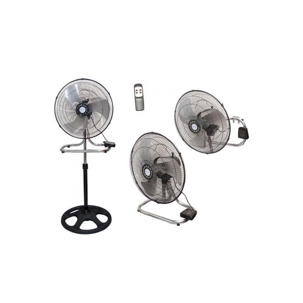 KIPAS ANGIN MIYAKO 3IN1 KST 18 PRC + REMOTE KIPAS BERDIRI MEJA DINDING PLASTIK UKURAN 18IN 18 INCH 1