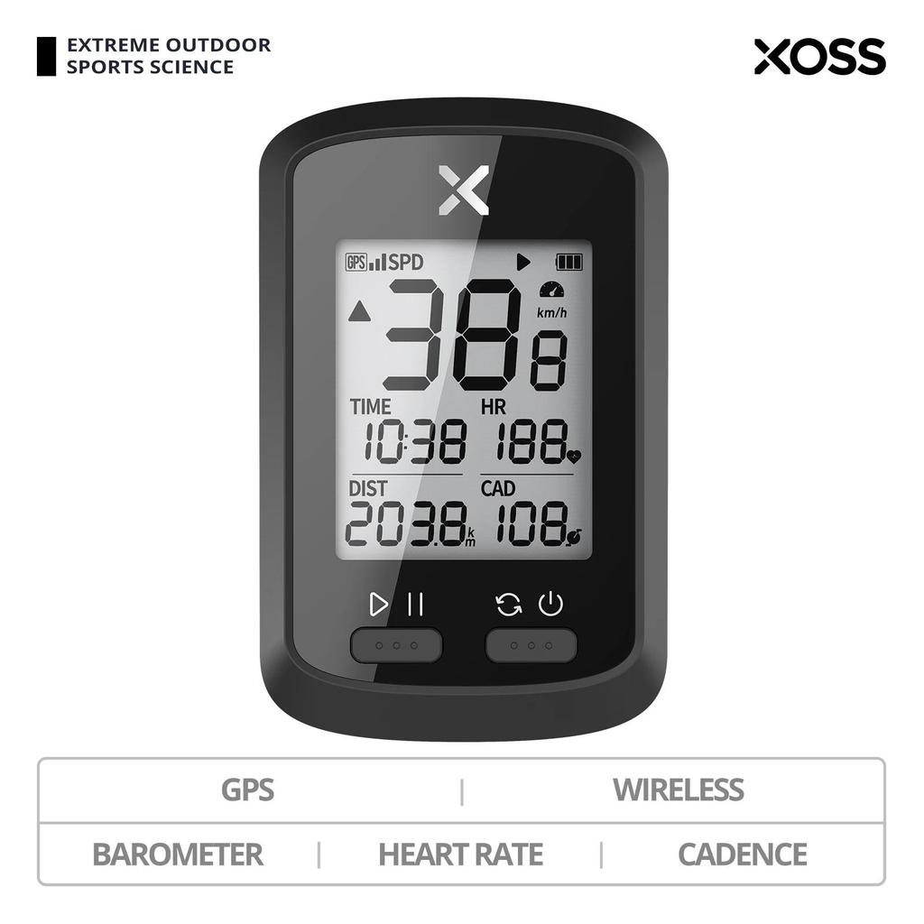 XOSS G/G Plus GPS Bike Computer Wireless Waterproof Cycling Speedometer ANT+ Bicycle Computer Road B