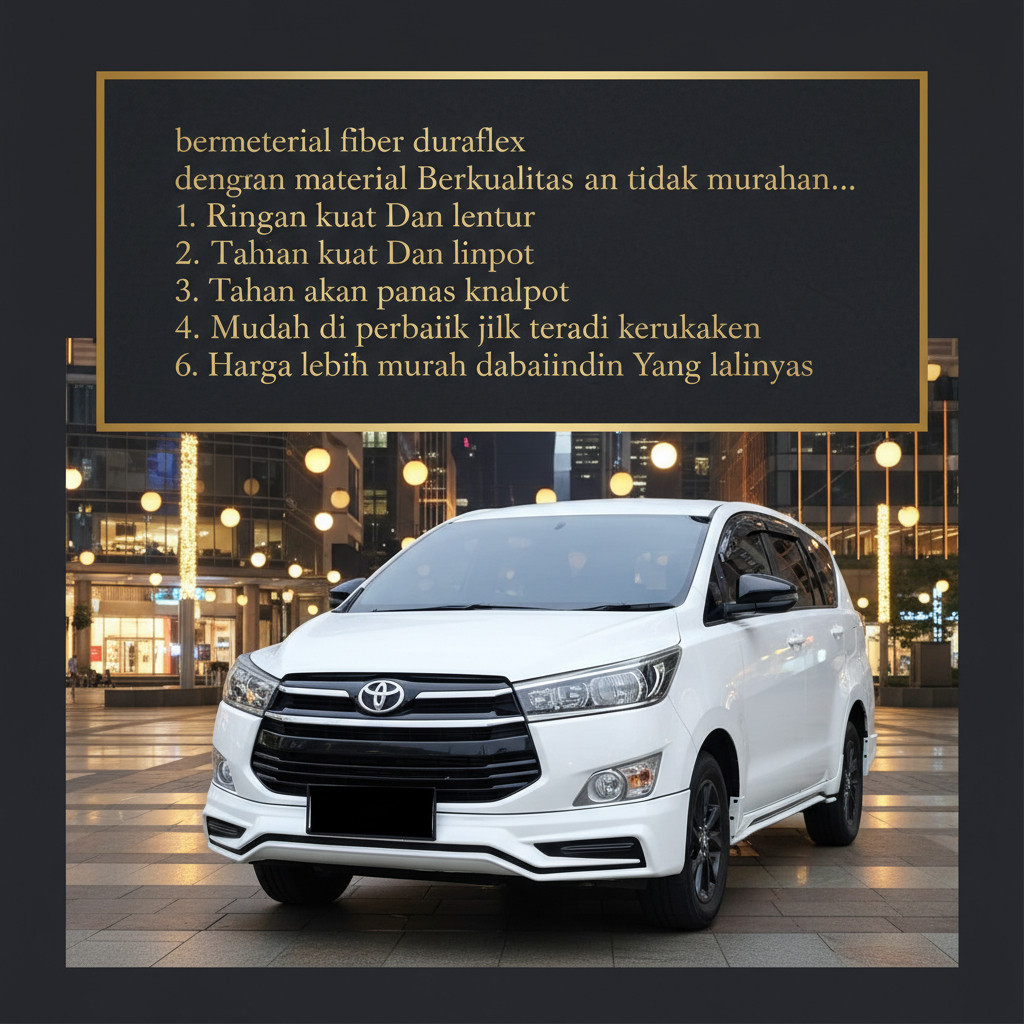 (Ready) Bodykit kijang Innova trd 2016-2020 BODYKIT INNOVA REBORN TRD