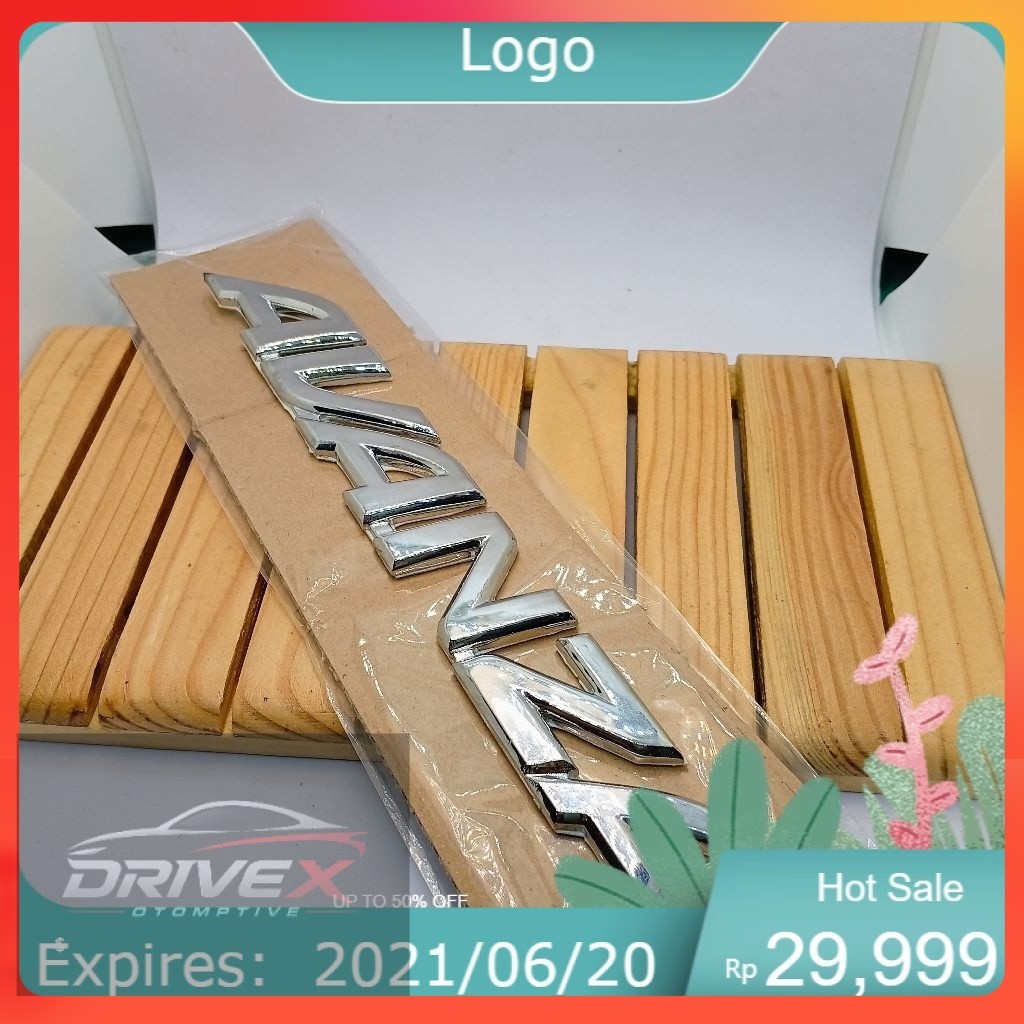 Emblem Logo Tulisan Mobil Avanza Original