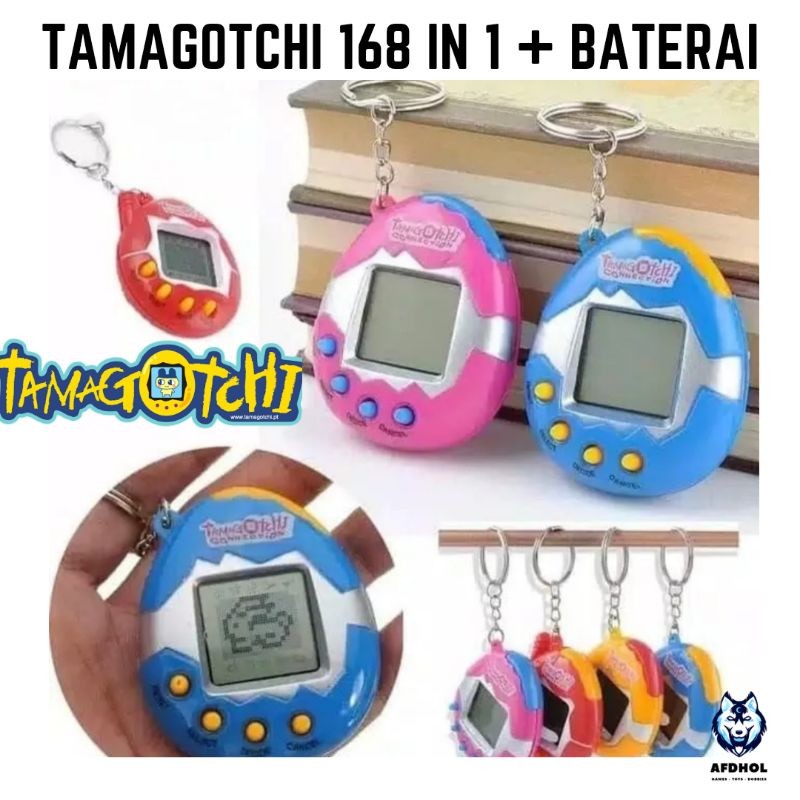 TAMAGOTCHI TAMAGOCHI TAMAGOCI CONNECTION 168 IN 1 MAINAN ANAK HEWAN VIRTUAL PET EDUKASI MAINAN RETRO