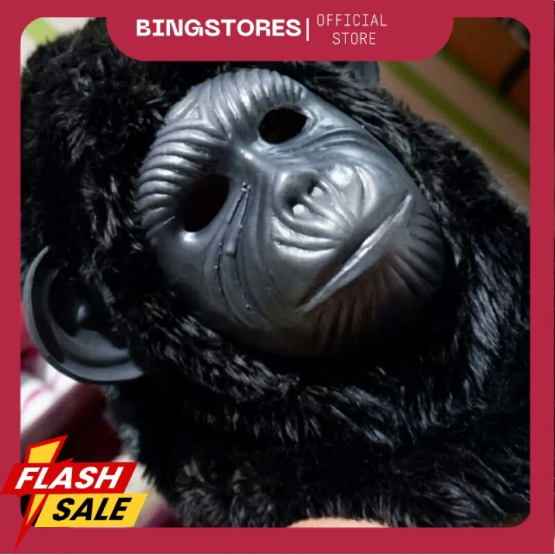 Topeng Monyet, Serigala, Harimau Dewasa Bahan Haluster lucu TH