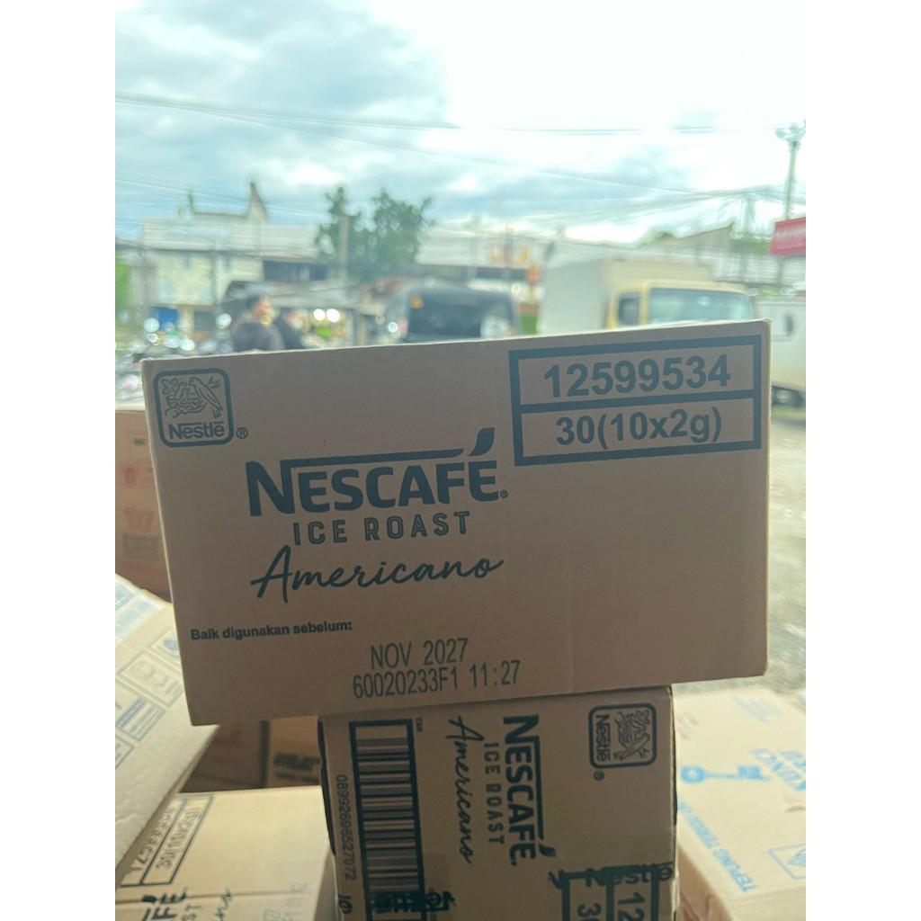 JL - Nescafe Ice Roast Americano Sachet 2g 1 dus isi 30 renceng - KARTONAN - CARGO