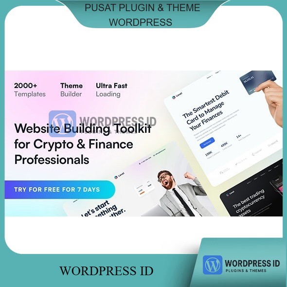 Level – Financial Technology & Crypto WordPress Theme