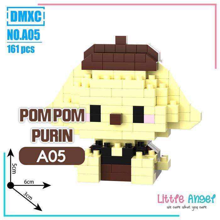 Mainan anak PUZZLE BALOK SUSUN DISNEY 3D DIY  Mainan Edukasi Puzzle Brick Toys Man Blok Hadiah Plast