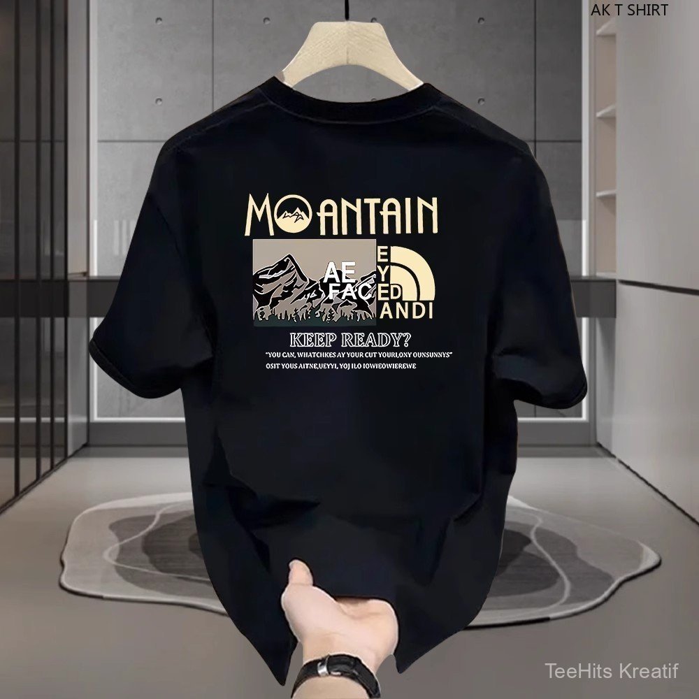 TeeHits Kreatif Kaos Pria Bercetak Hitam Putih - Edisi Terbaru 2025 | Kualitas Premium, Desain Menar