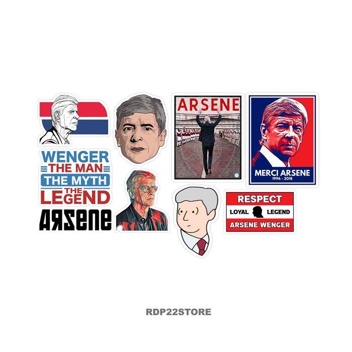 Sticker Arsenal Arsene Wenger
