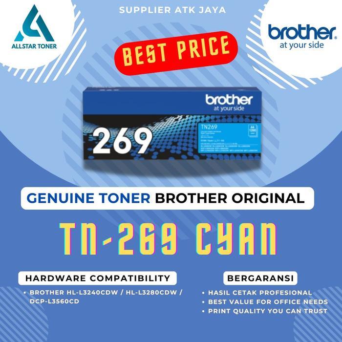 Toner Brother TN-269 C | TN269 C Original Cyan for HL-L3240CDW