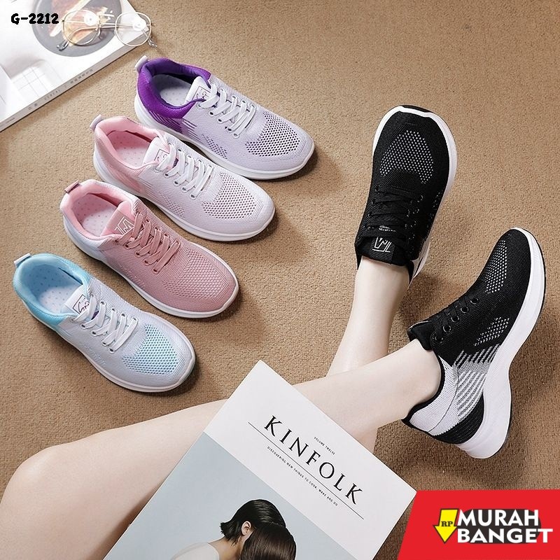 running terbaru SSIS CH041 SEPATU IMPORT WANITA SNEAKERS OLAHRAGA KASUAL KEKINIAN G-2212