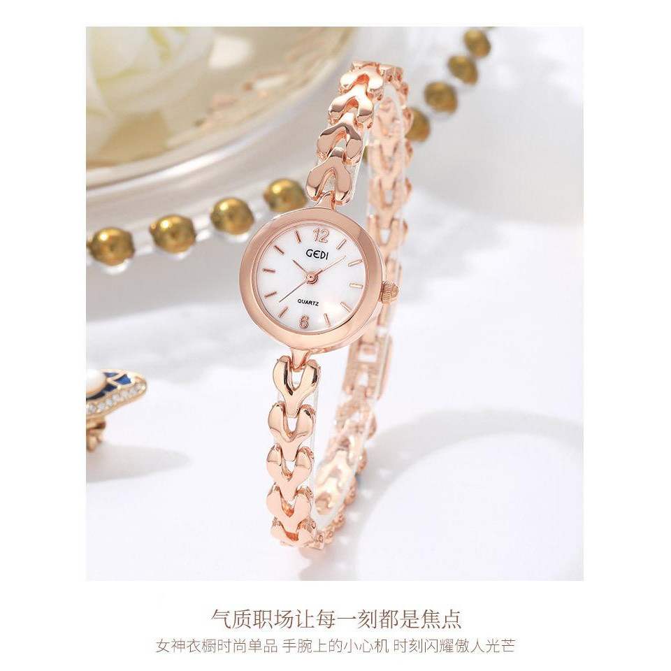 Balidao Jam Tangan Fashion Wanita Waterproof Gedi Gelang Versi Korea