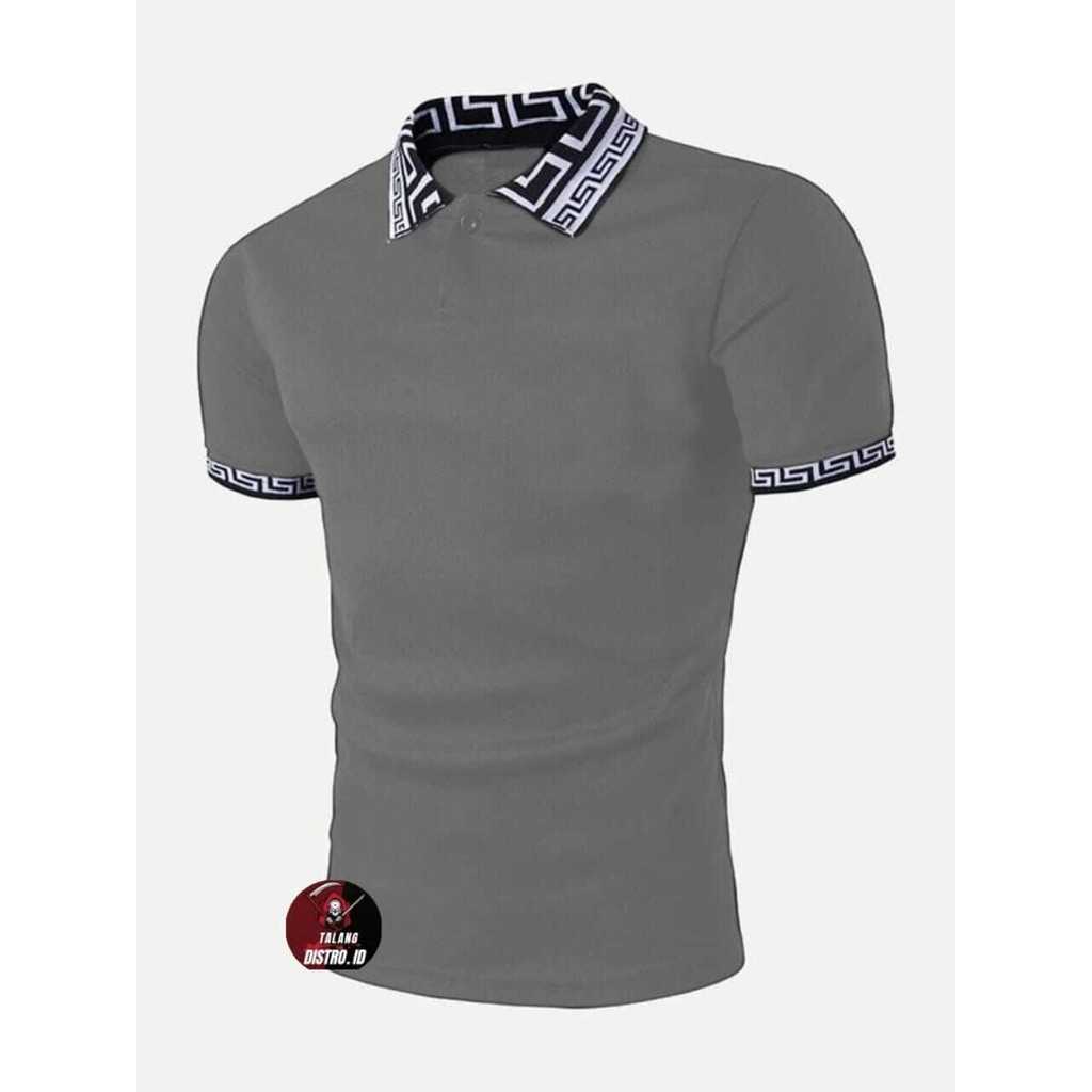 Kaos kerah polo wangki POLOS / Polo kerah / Kaos kerah pria distro / Kaos polo shirt pria kerah / Ka