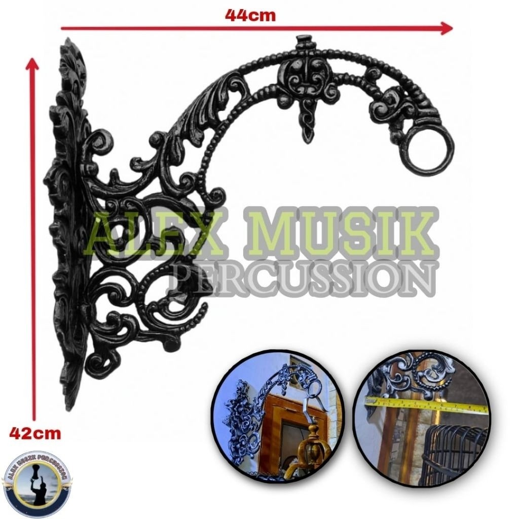 SUMERKAN Gantungan/Cantolan Sangkar Burung Dinding Premium