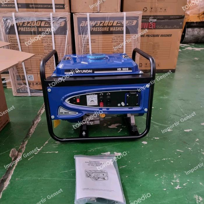 Hayundai Genset 1000 watt Bensin HDI 1800