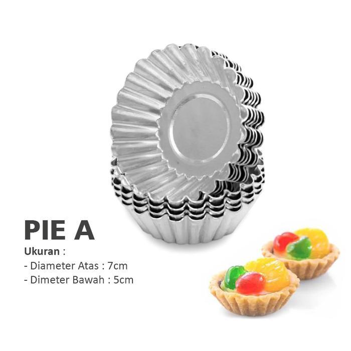 Cetakan Kue Pie Susu Cupcake Muffin Sus Pie Susu Buah Loyang Kue Mini Cheese Tart Isi 20pc - A ( Bes