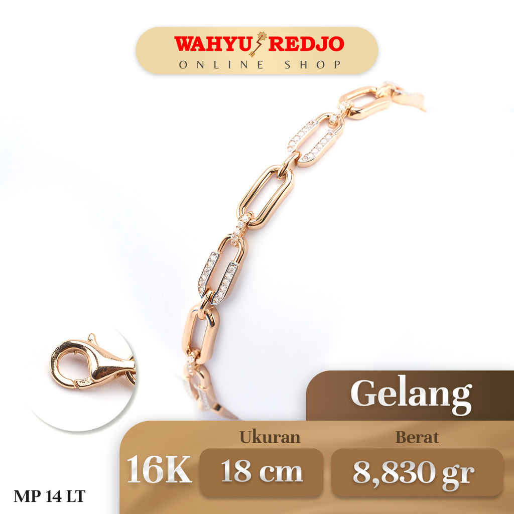 Gelang Emas 16K Wahyu Redjo GL-16K-30032165-PMR