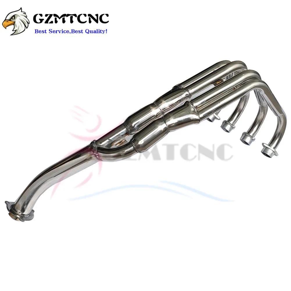 Motorcycle Exhaust CB400 Vtec 1 2 3 Vent Pipe System Muffler Silencer Silver Black for Honda CB 400 