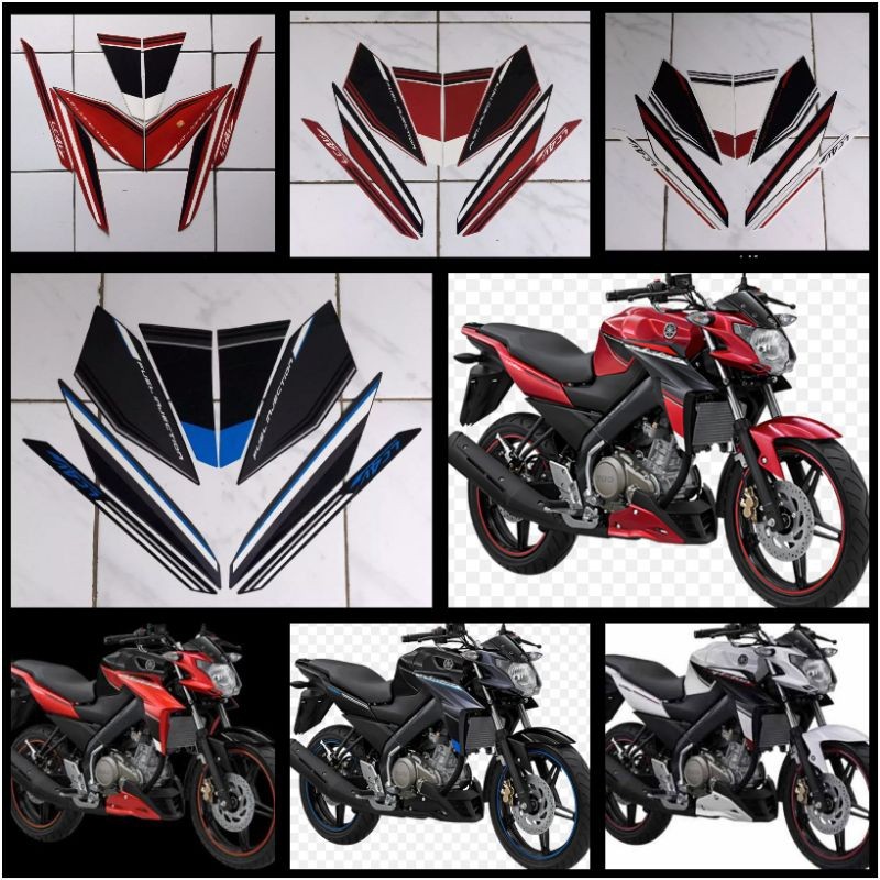 STICKER STRIPING LIS LES BODY MOTOR YAMAHA VIXION NEW 2015 2016 ADVANCE