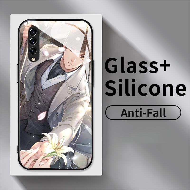 Hard Case For Samsung A50 A54 5G A52 4G A51 UW A53 A50s A52s A71 A7 2018 A73 A72 A70 A70s Tempered G