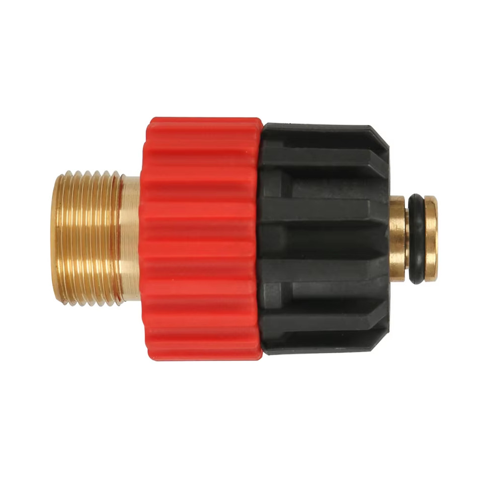 High Pressure Washer Swivel Connector M22 Car Washer Brass Rotating Adapter Swivel Coupling M22 Male
