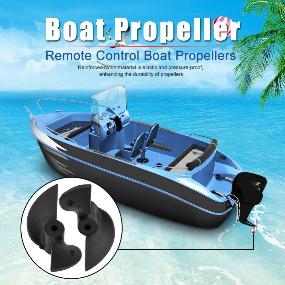 2 Blade RC Boat Propeller / Boat Shaft Propeller / Prop Positif Kipas Rc Boat Elektrik Premium