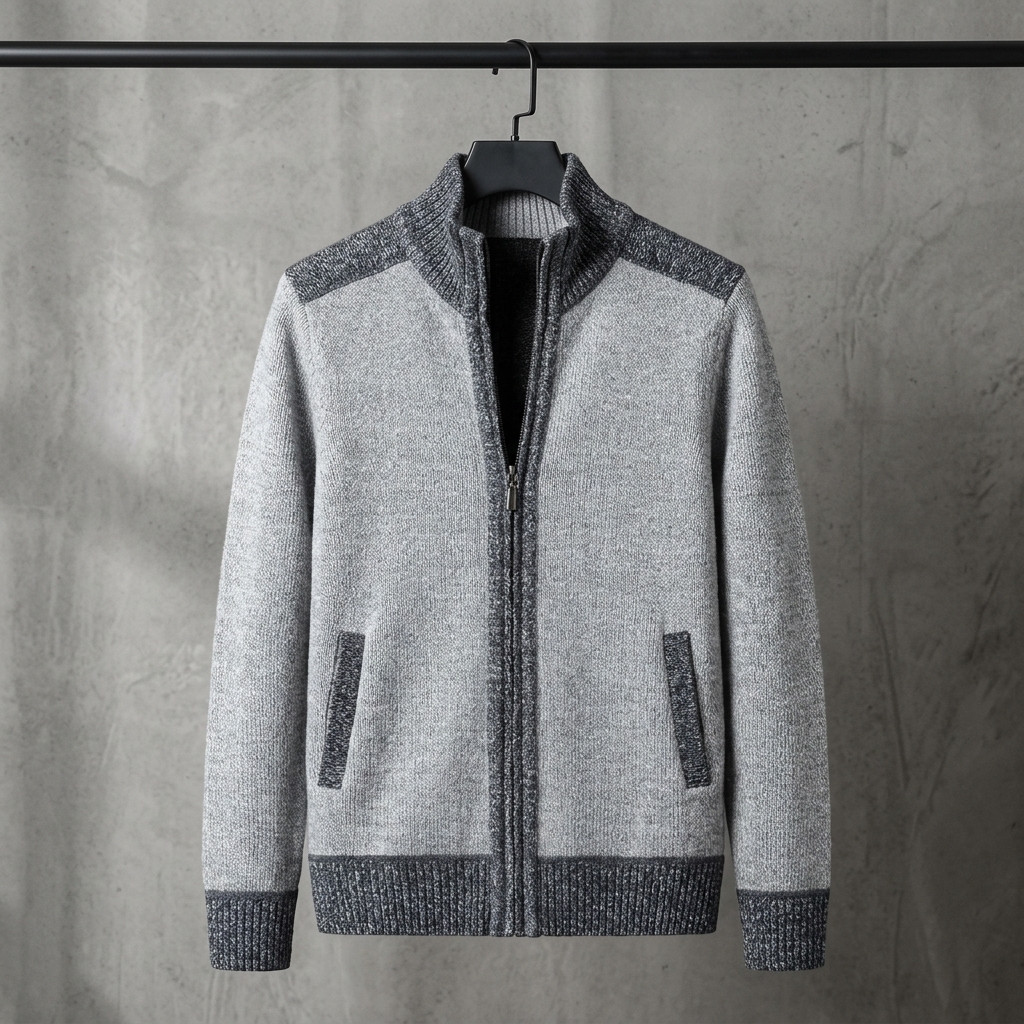 Nelson Jaket Rajut Pria Knitwear Bahan Tebal Original Valir Kualitas Import
