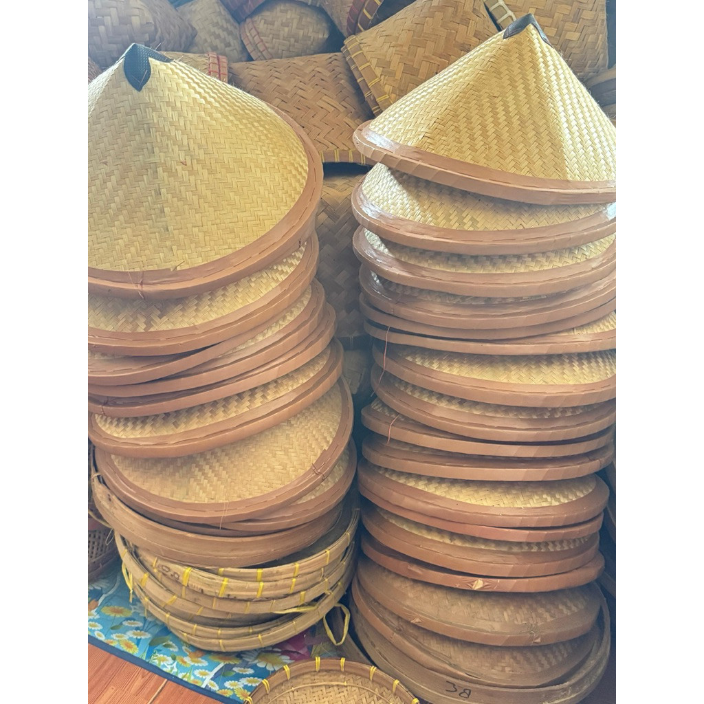 Caping / Capil / Topi Petani Bambu