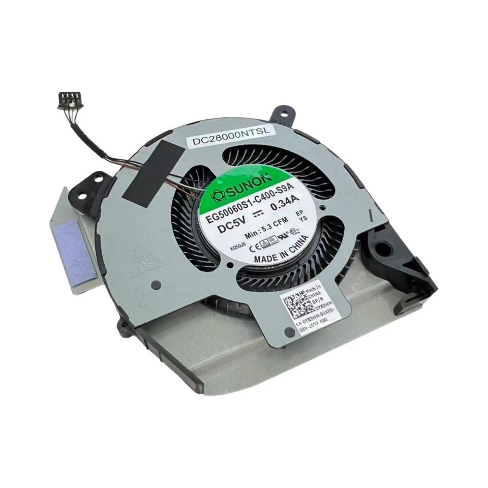 Laptop Replacement CPU Cooling Fan DC5V 0.34A EG50060S1-C400-S9A Original New for Dell Latitude 5401