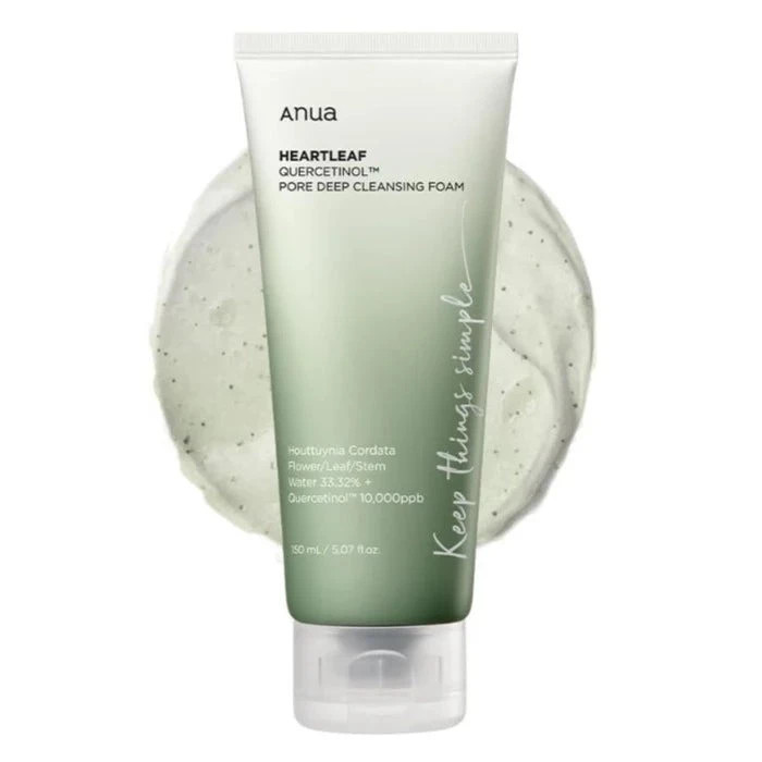 Anua Heartleaf Quercetin Pore Deep Cleansing Foam 150 ml - Anua Heartleaf Cleansing Foam