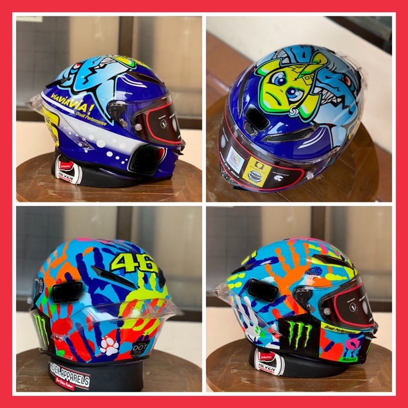PROMO clone Pista gpr Frp Helm Fullface