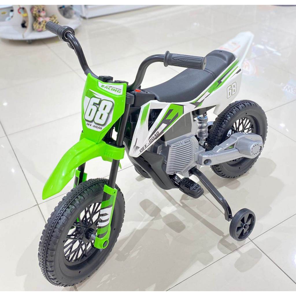 Paso mainan anak motor aki ride on motor trail