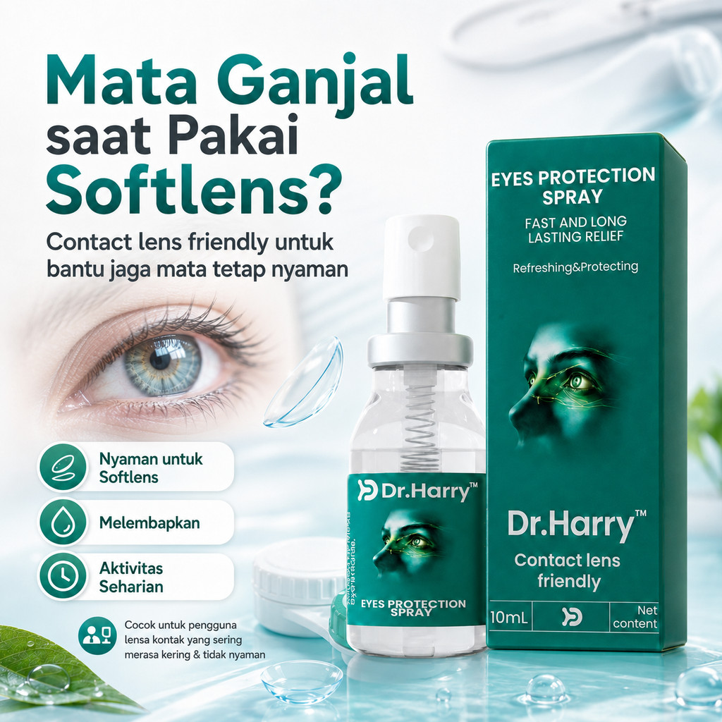 Viral TikTok! DR.HARRY Alat Oles Skincare Wajah - Membuat Olesan Lebih Merata, Higienis Anti Kontami
