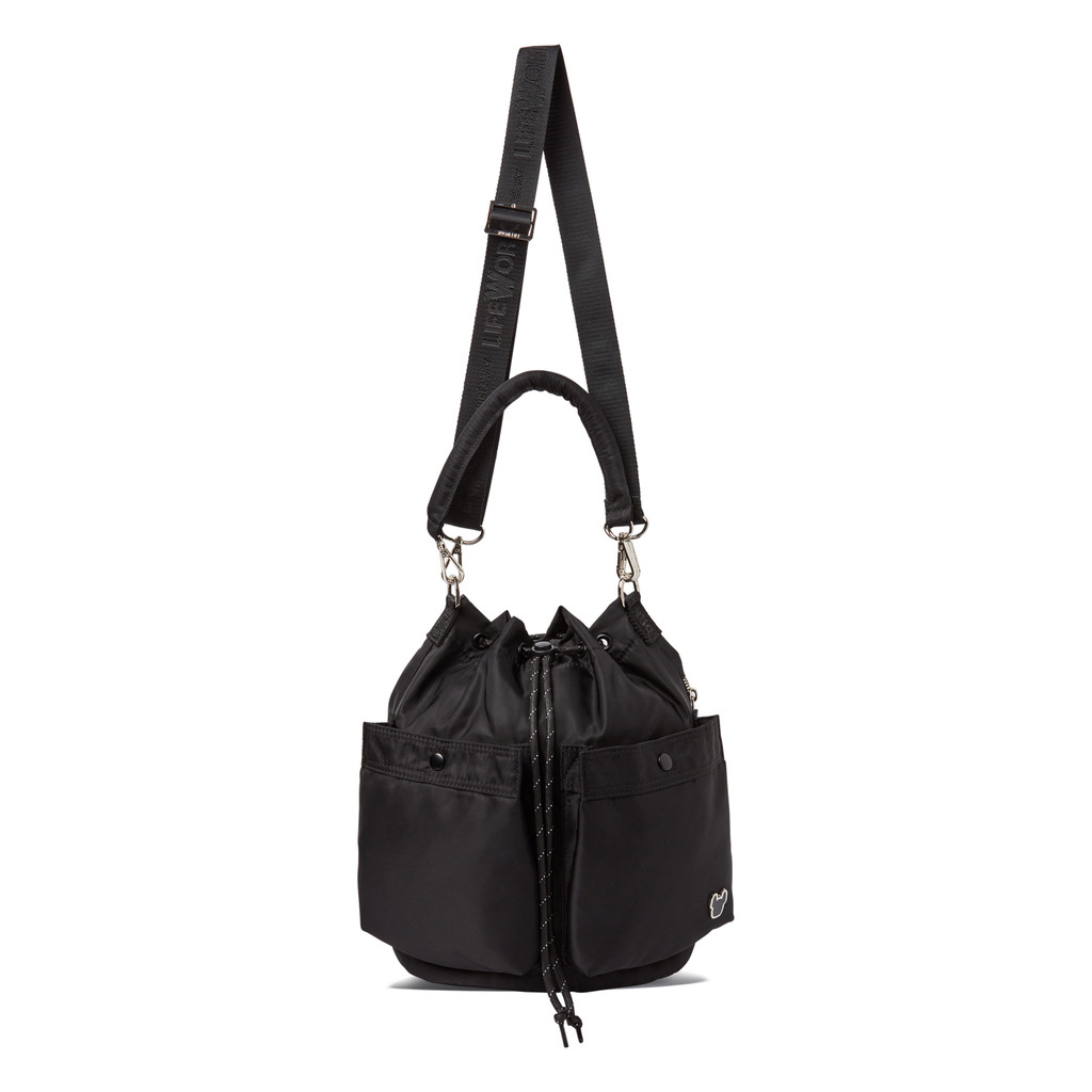 LIFEWORK - Mondern City Ladok Two Pocket Bucket Bag Black - Tas Acc Hitam Unisex